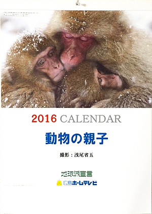 広島ホームテレビカレンダー2016　撮影浅尾省五